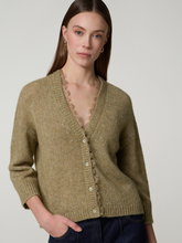 Image sur Cardigan en mélange d'alpaga