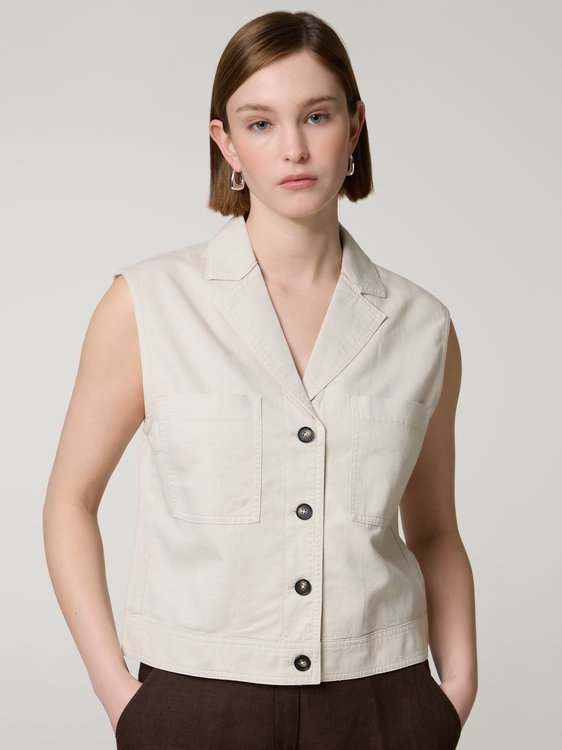 Bild von Gilet aus Denim