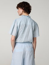 Bild von Kurzarmbluse aus Leinen VIVE