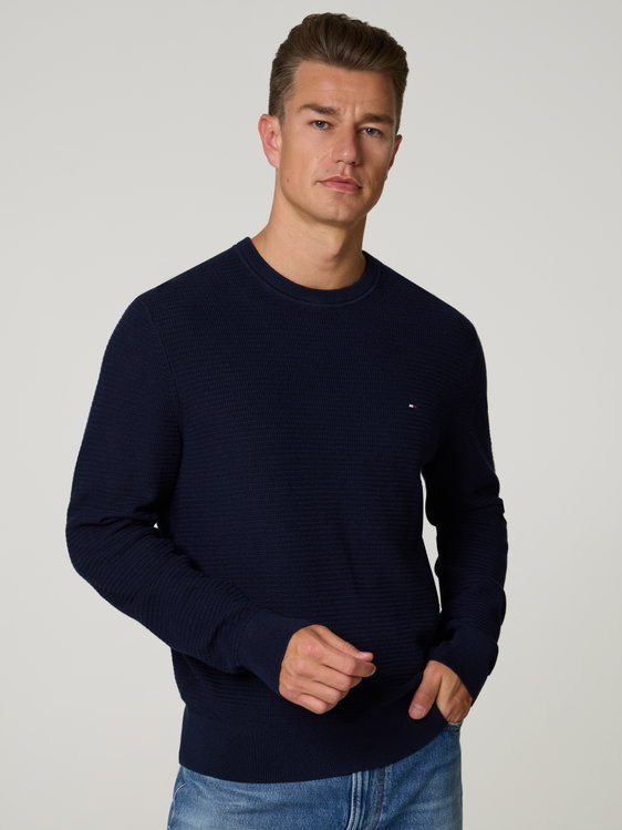 Image sur Pull en maille avec cachemire