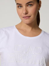 Image sur T-shirt brodé