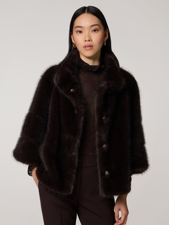 Image sur Veste en fausse fourrure