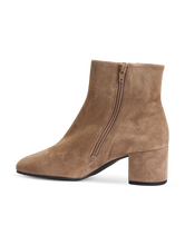 Bild von Stiefelette aus Veloursleder