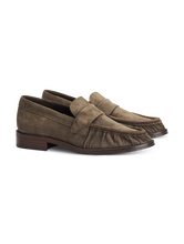Image sur Mocassins en cuir velours TEXAS