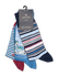 Bild von SOCKEN 3PACK ROSA-BLAU
