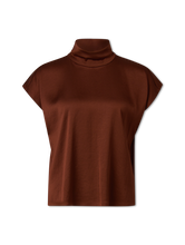 Bild von Blusenshirt aus Satin ALARIA