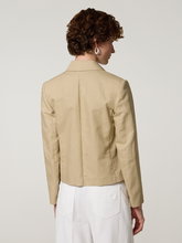 Bild von Blazer mit Leinen GLASSA
