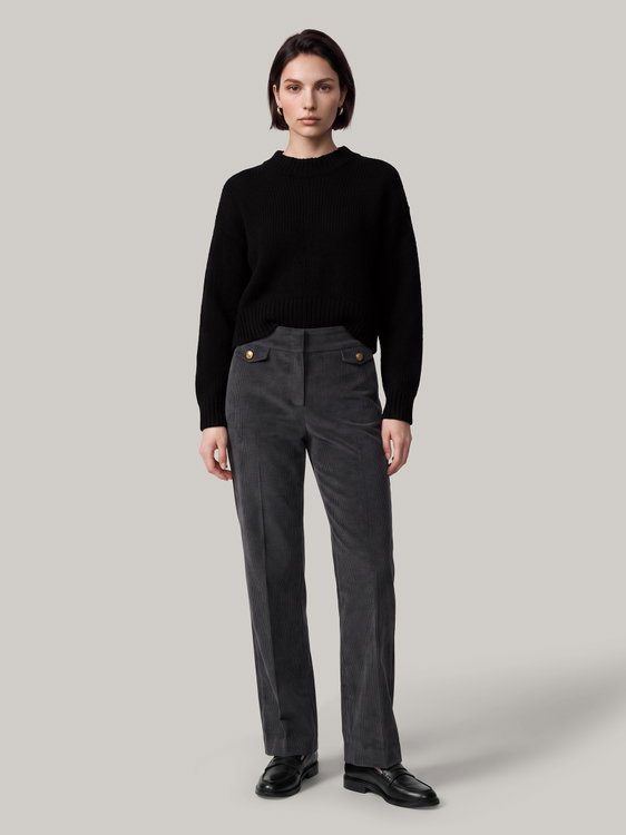 Bild von Cordhose mit weitem Bein ALARA