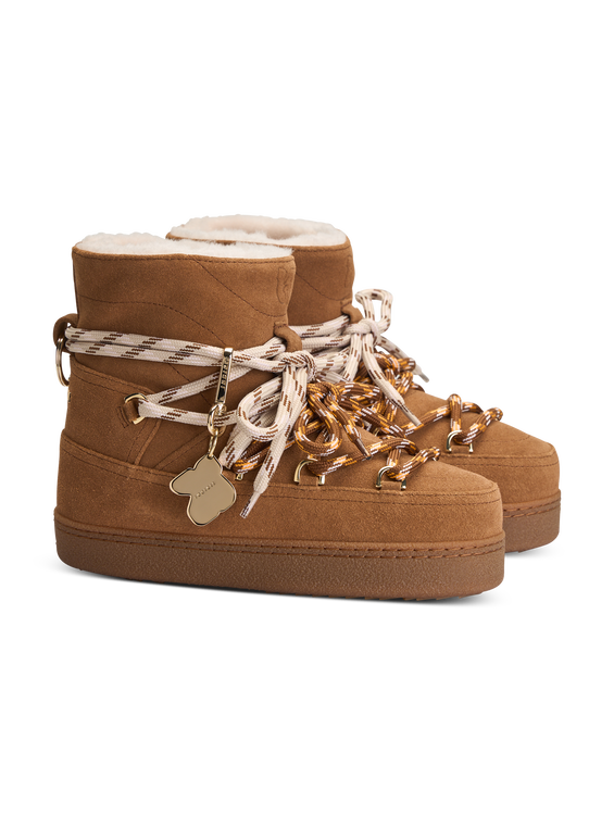 Bild von Boots aus Lammfell QUILTED SUEDE