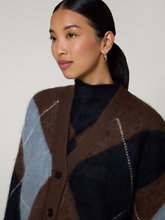 Bild von Strickjacke aus Woll-Mix