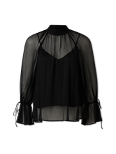 Bild von Schluppenbluse mit Seide