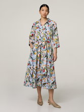 Image sur Robe midi en lin