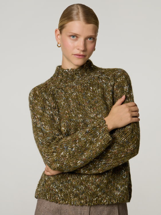 Bild von Strickpullover mit Lurex