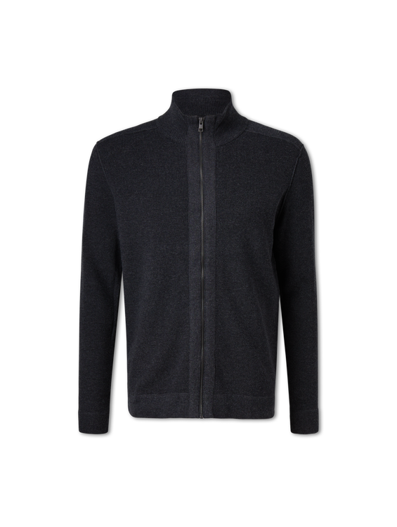 Bild von Strickjacke aus Woll-Mix