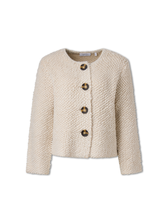 Image sur Cardigan à grosses mailles en alpaga