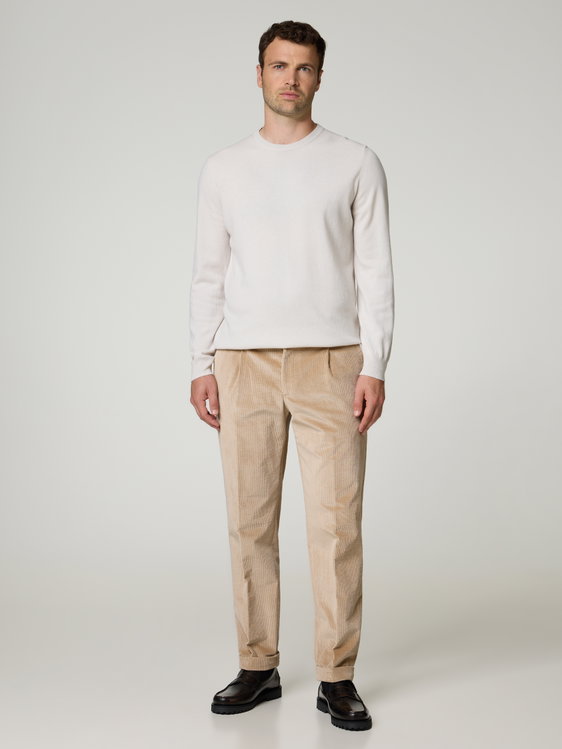 Image sur Pantalon chino en velours côtelé ROMA