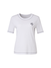 Bild von T-shirt mit Stickerei