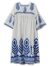 Bild von Tunikakleid mit Stickerei