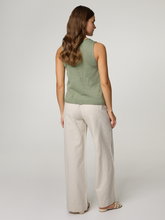 Bild von Weite Hose aus Leinen-Gemisch