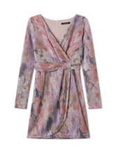 Bild von Minikleid mit Wickel-Optik