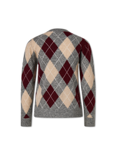 Bild von Strickpullover mit Wolle