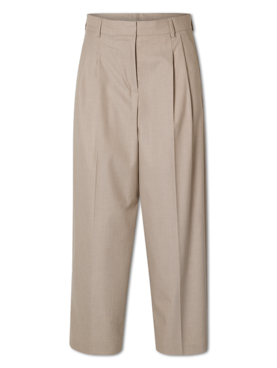 Bild von Flanellhose mit Bundfalten