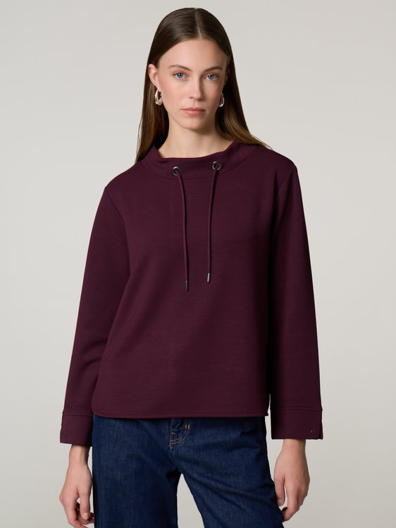 Bild von Sweatshirt mit Stehkragen