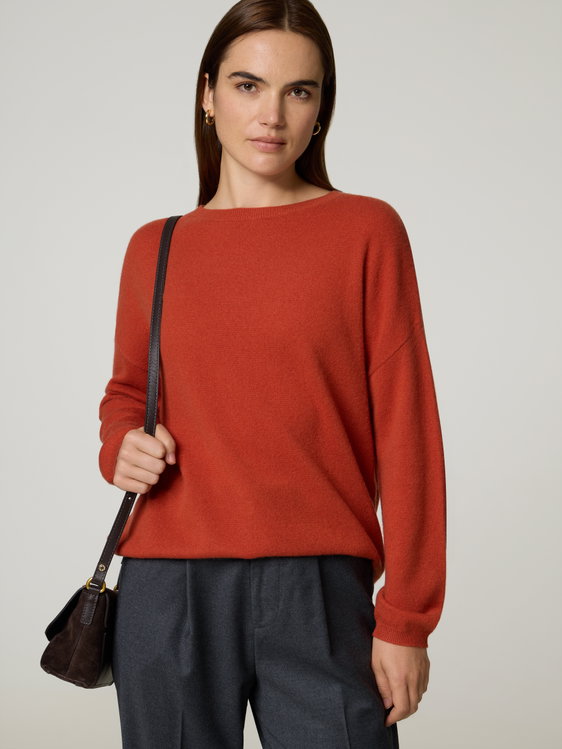Bild von Strickpullover im Boxy-Fit