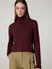 Bild von Stehkragen Pullover