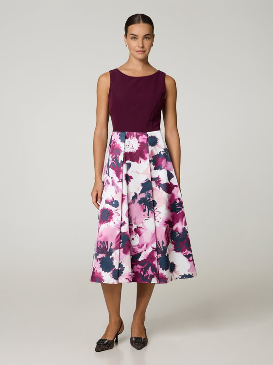 Image sur Robe de soirée à imprimé floral