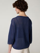 Bild von Strickpullover aus Leinen