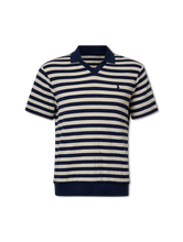 Bild von Poloshirt aus Strick