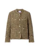 Bild von Blazer aus Tweed mit Wolle