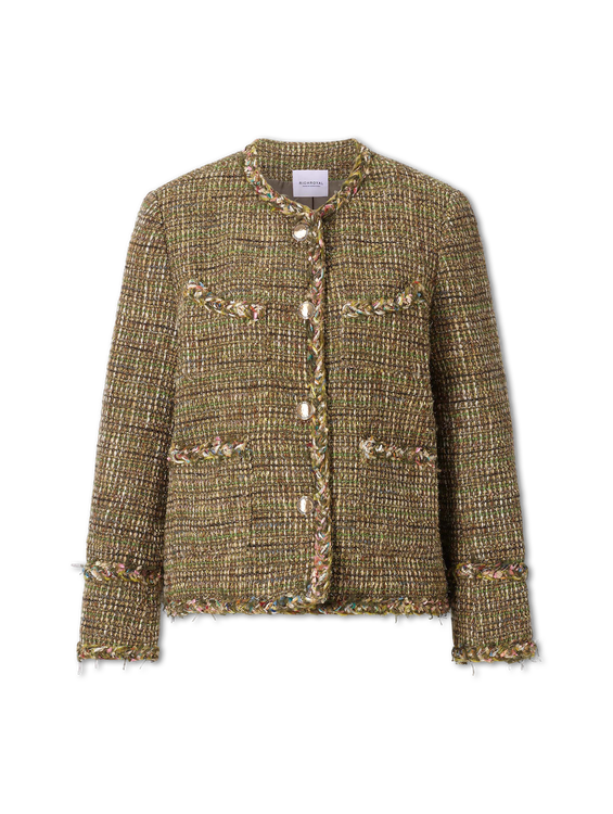 Bild von Blazer aus Tweed mit Wolle