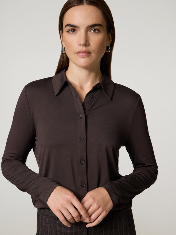 Image sur BLUSE JERSEY UNI