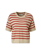 Bild von Strickshirt mit Leinen