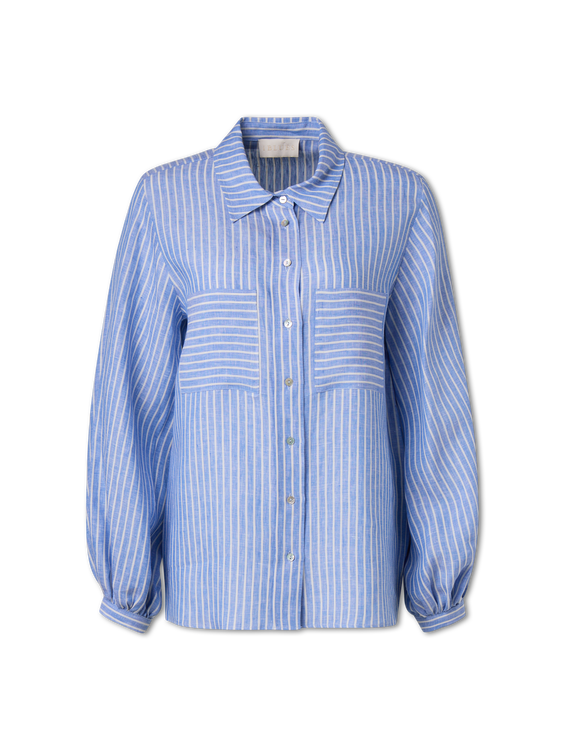 Image sur Chemisier en lin GINSENG