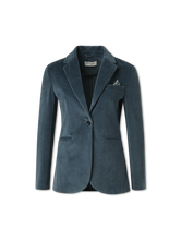 Bild von Samt Blazer mit Baumwolle