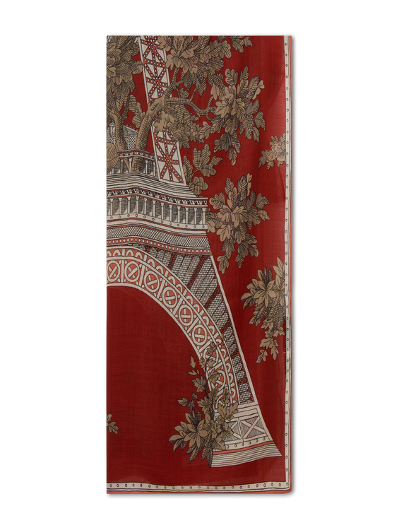 Bild von Schal mit Eiffel Turm Motiv