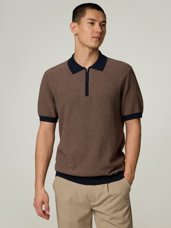 Bild von Poloshirt aus Baumwolle OSWALD