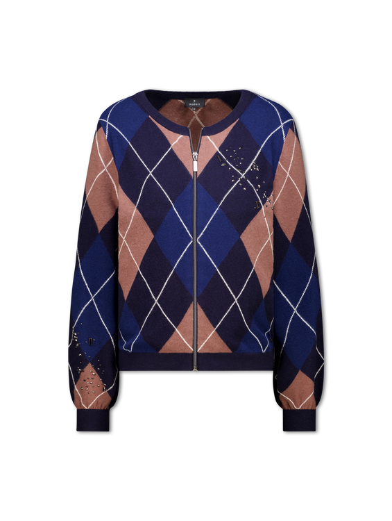 Bild von Strickjacke mit Wolle