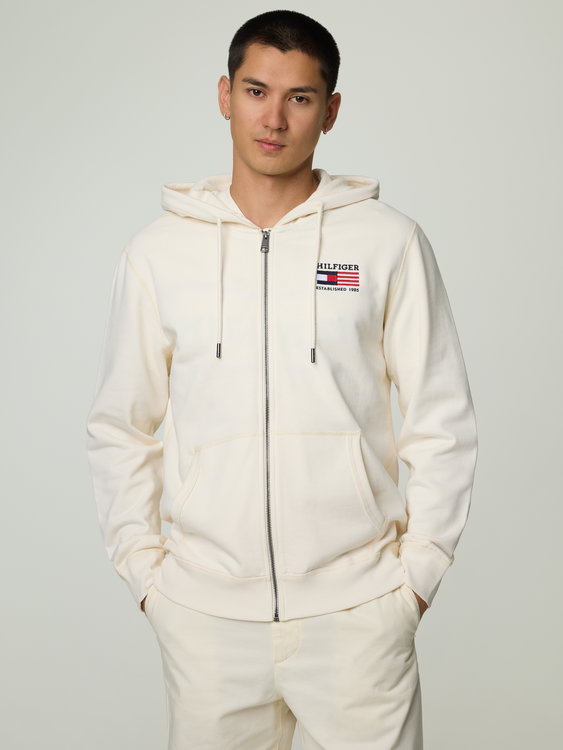 Bild von Sweatjacke aus Baumwolle