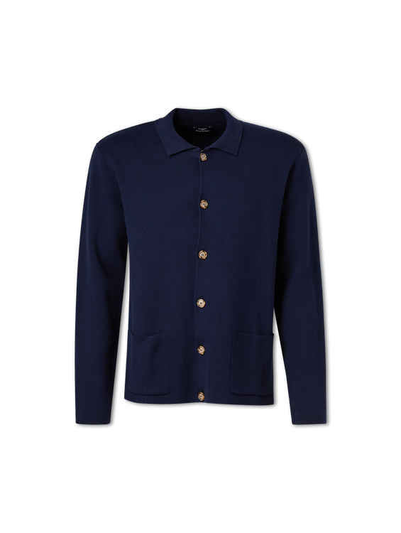 Bild von Strickjacke aus Baumwolle