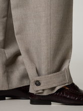 Image sur Pantalon à pinces en laine