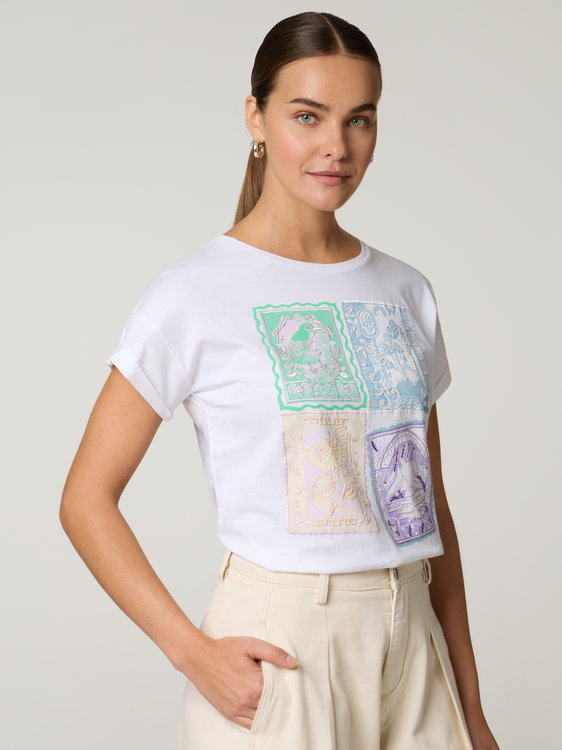 Bild von T-Shirt mit Print