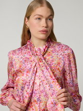 Image sur Chemisier à col lavallière avec imprimé floral