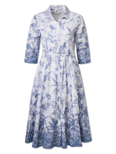 Image sur Robe longue à imprimé