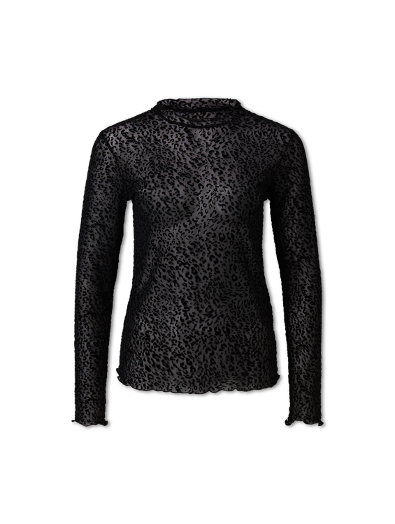 Bild von Langarmshirt mit Stehkragen