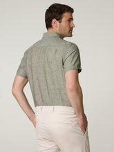 Image sur Chemise en lin coupe ajustée