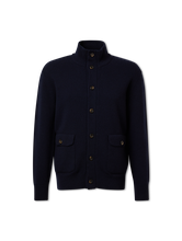 Bild von Strickjacke aus Merinowolle